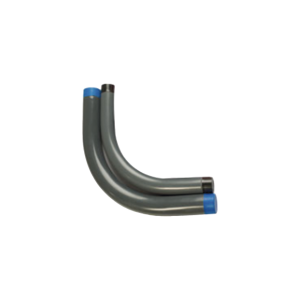 Codo Conduit  Rígido de Aluminio de 1/2" (13 mm) / Recubierto de PVC / Interior de Uretano.