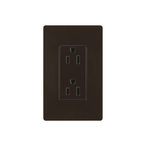 TOMACORRIENTE 120V/15A COLOR CAFE