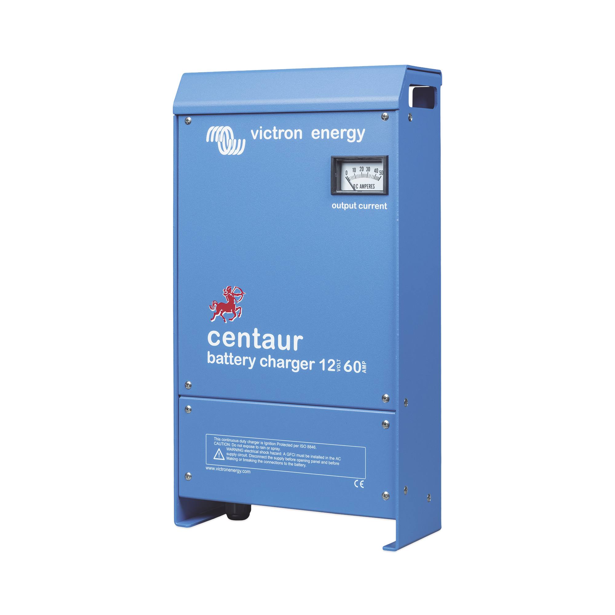 Centaur 12/60 / Cargador de Baterías 12V, 60A / Para Ambientes Marinos y Terrestres. /  Bancos de 240 a 600 Ah