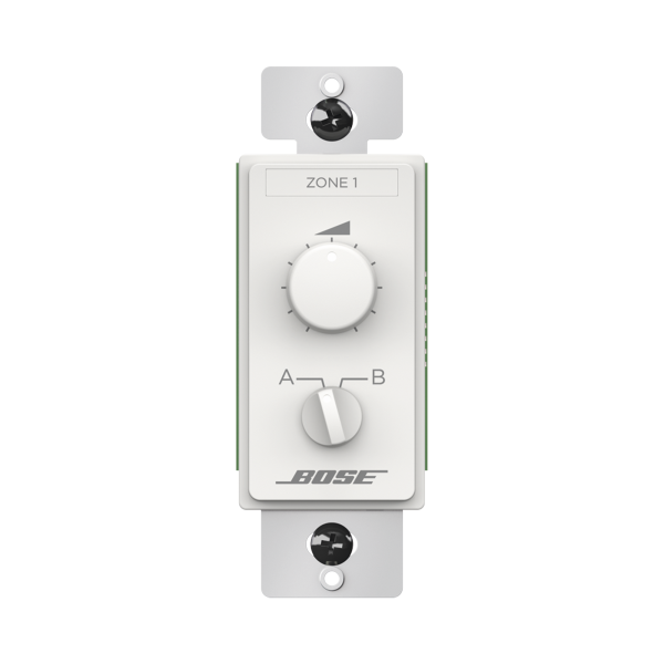 Contolador de Volumen mas selector de fuente | Blanco