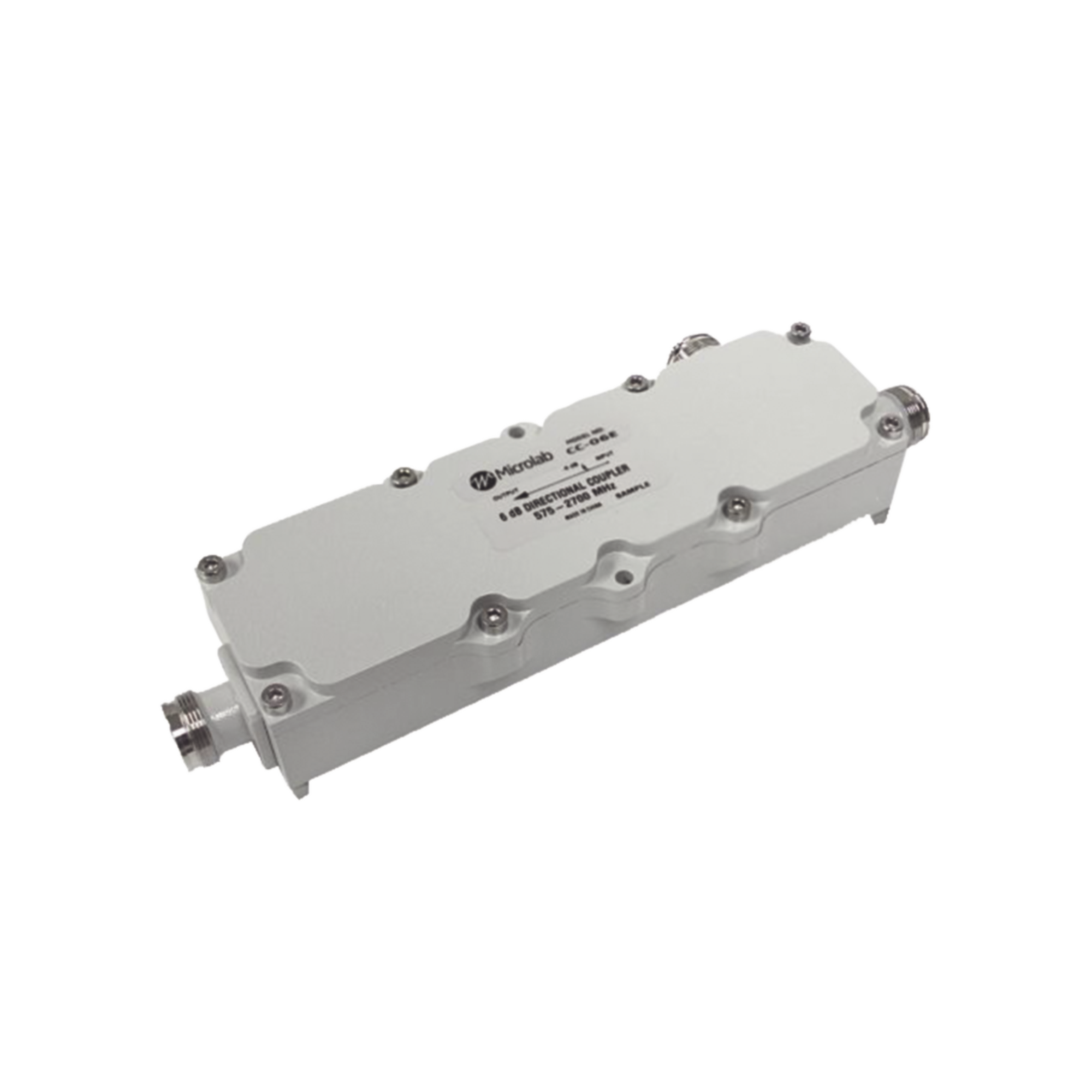 Acoplador direccional 30dB 575-2700MHz 300W - 161 dBc 4.3 - 10 IP67
