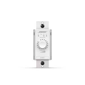 ControlCenter Controlador de volumen y seleccion de fuente (A/B/C/D) de zona digital | Blanco