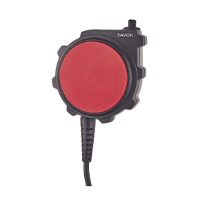 Unidad de Control PTT Savox C-C440 / Compatible con Radio de Dos Vías / Botón PTT Extra Grande / Soporte para Cascos Savox / IP66-IP67 / Botón de Emergencia Opcional