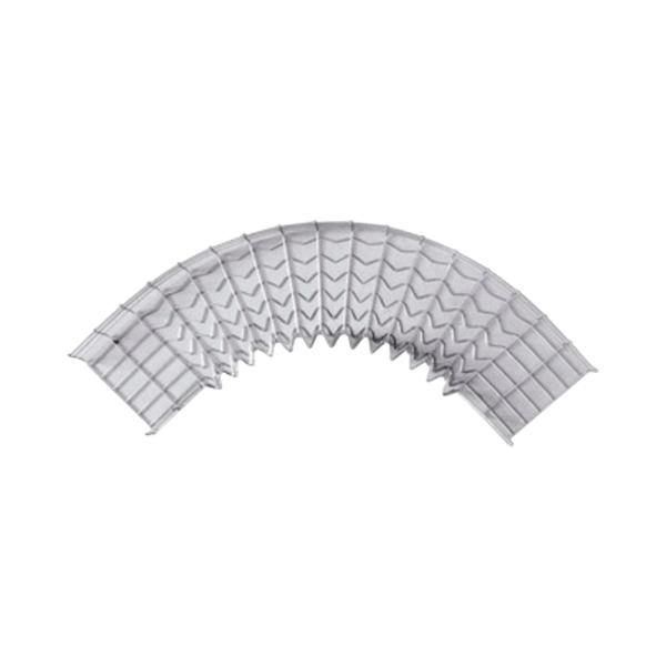 Curva Pre-Fabricada Horizontal de 90¬∞ con medidas de 54 mm de Peralte y 200 mm Ancho (54/200 mm)