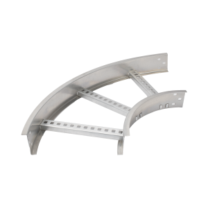 Curva Horizontal de Aluminio de 90¬∞ Perfil Z / Peralte 3 1/4" / Ancho 12" / Radio 8" / Incluye Tornillería (CHC90EZ314R8X12AK)