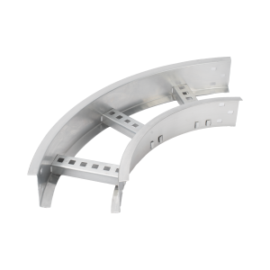 Curva Horizontal de Aluminio de 90¬∞ Perfil Z / Peralte 3 1/4" / Ancho 6" / Radio 8" / Incluye Tornillería (CHC90EZ314R8X6AK)