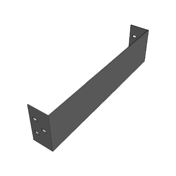 Placa de Cierre para Escalera de Aluminio / Peralte 3 1/4" / Ancho 12" / Incluye Tornillería (CHPCE314X12AK)