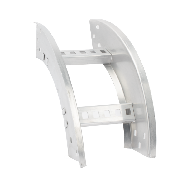 Curva Vertical Exterior de Aluminio de 90¬∞ Perfil Z / Peralte 3 1/4" / Ancho 6" / Radio 8" / Incluye Tornillería