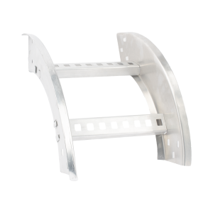 Curva Vertical Exterior de Aluminio de 90¬∞ Perfil Z / Peralte 3 1/4" / Ancho 9" / Radio 8" / Incluye Tornillería (CHVE90EZ314R8X9AK)
