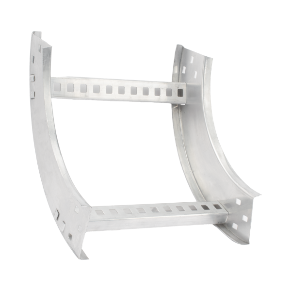 Curva Vertical Interior de Aluminio de 90¬∞ Perfil Z / Peralte 3 1/4" / Ancho 12" / Radio 8" / Incluye Tornillería (CHVI90EZ314R8X12AK)