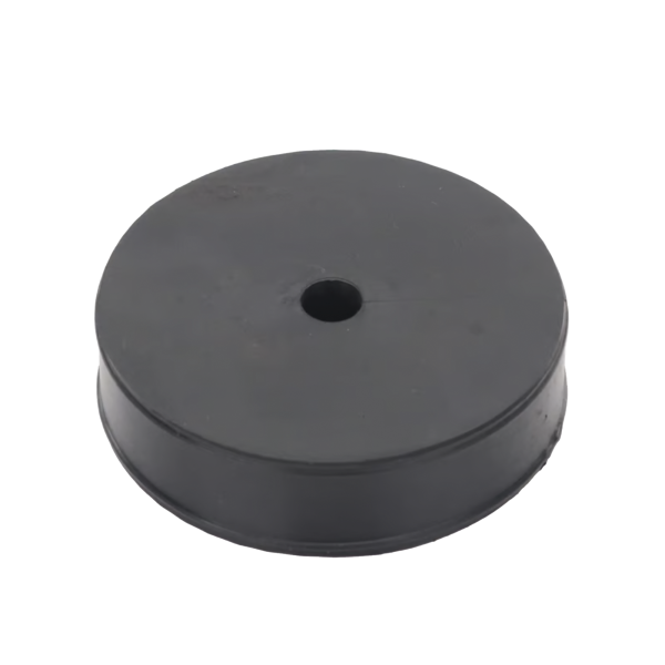 Inserto de Caucho de 4" Con Un Orificio para Cable de 3/8 in