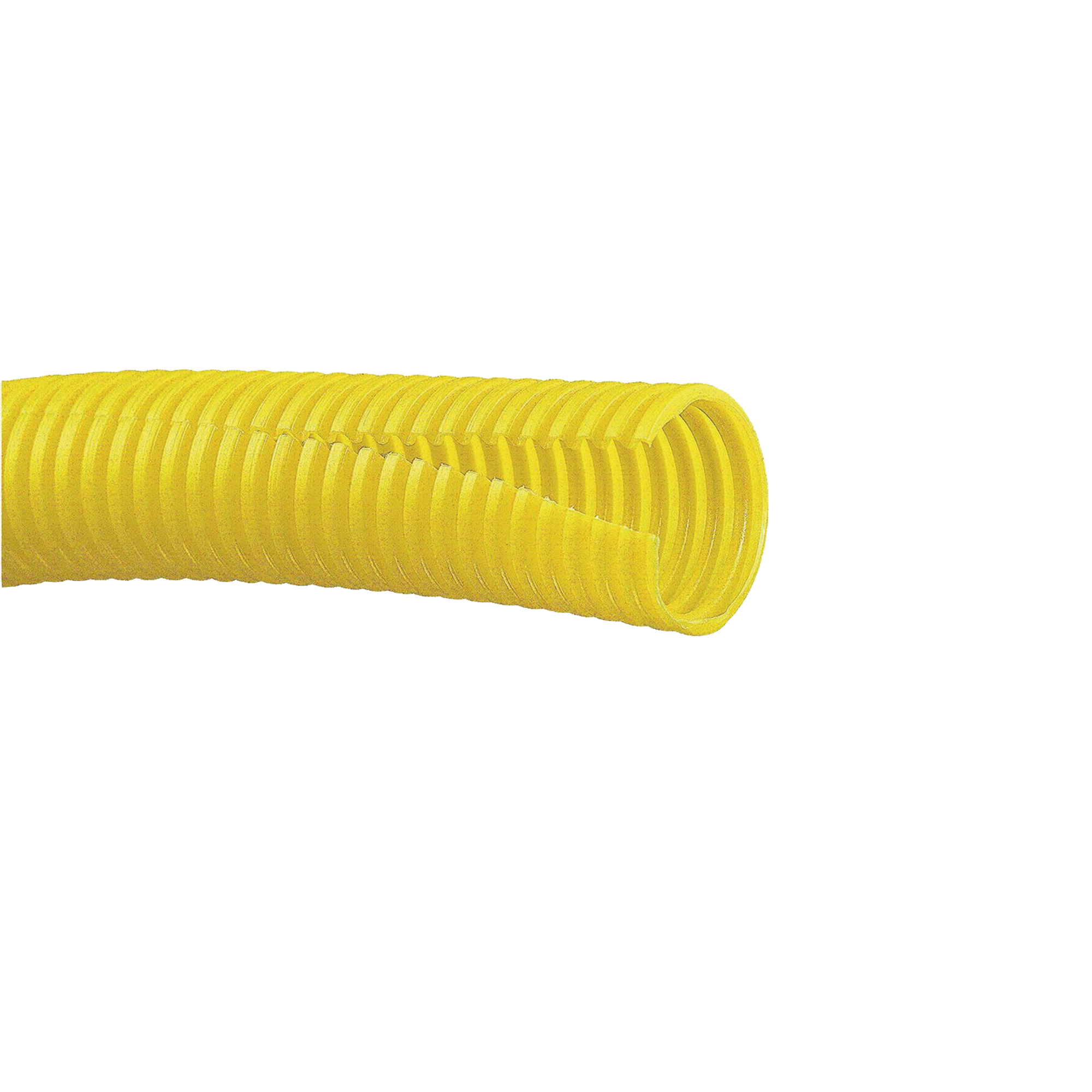 Tubo Corrugado Abierto para Protección de Cables, 1.50in (38.1 mm) de Diámetro, 152.4 m de Largo, Color Amarillo