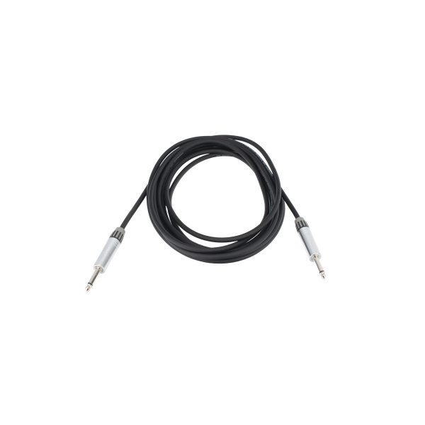 Cable de Audio | Plug 1/4 in a Plug 1/4 in Stereo |¬†Carcasa Cromada | Conectores Seetronic |¬†Longitud 5m