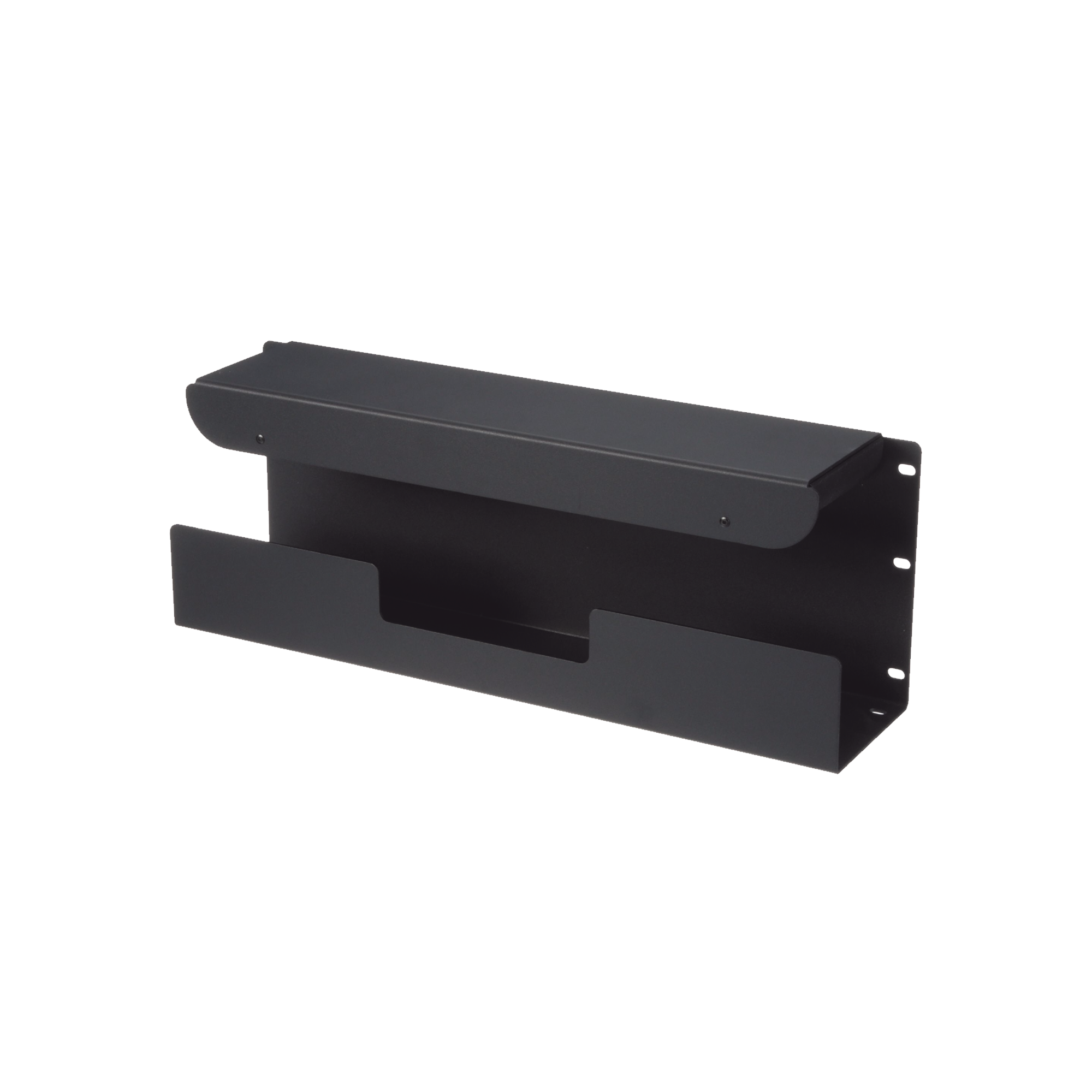 Accesorio Pasacables Para Rack Estándar de 19 in, 4 UR, Capacidad de 260 Cables Cat6, 4.5 in de Profundidad, Color Negro