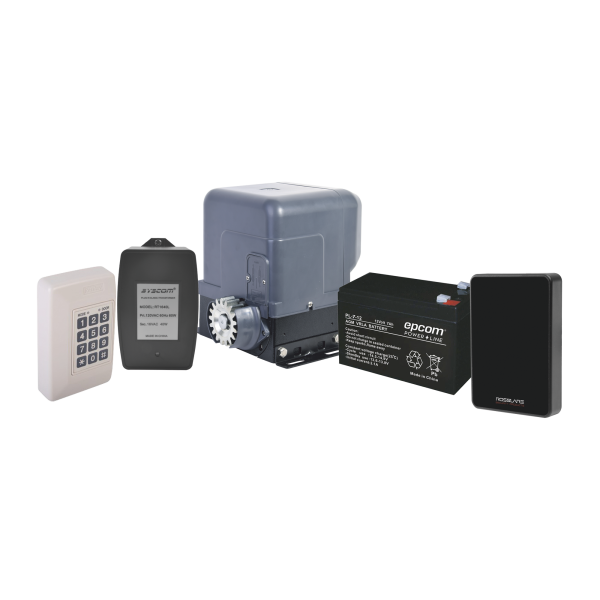 Kit sin contacto residencial de motor y tarjeta virtual