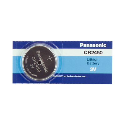 Batería de Litio tipo Moneda 3V / CR2450/ Tira c/5pz  ( Batería no recargable )