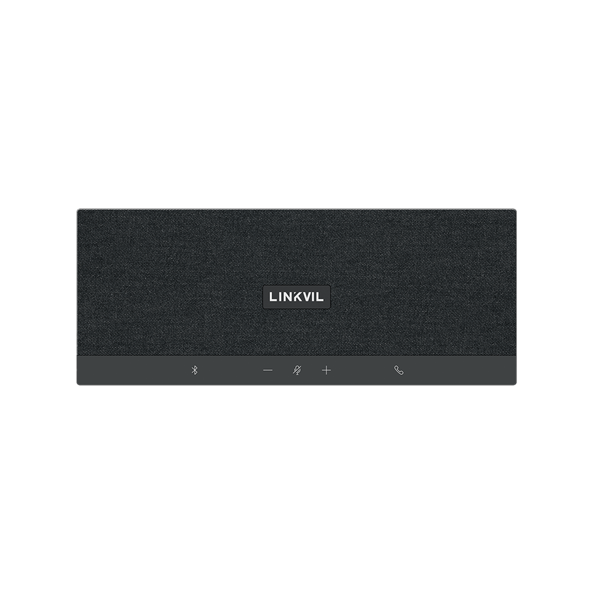 Altavoz y Micrófono portátil / Bluetooth / Conexión USB / 2 Micrófonos de 5W / Salas Medianas / Botones Touch / Linkvil