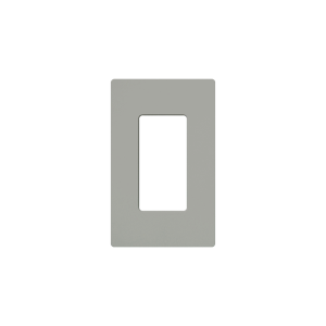 Placa de pared 1 espacio, para atenuador (dimmer), switch ó control remoto PICO inalámbrico.