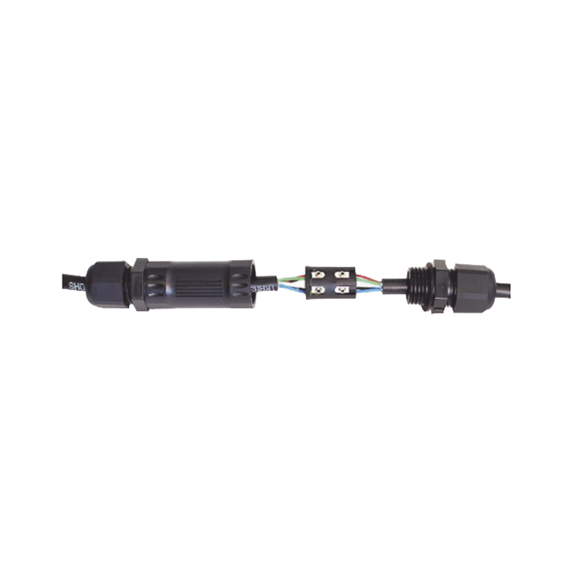 Conector circular IP67 para uniones de 6 pin