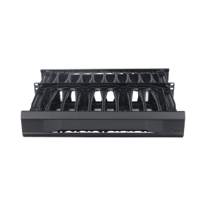 Organizador de Cables Horizontal CableTek, Sencillo (Solo Frontal), Para Rack de 19in, 2UR