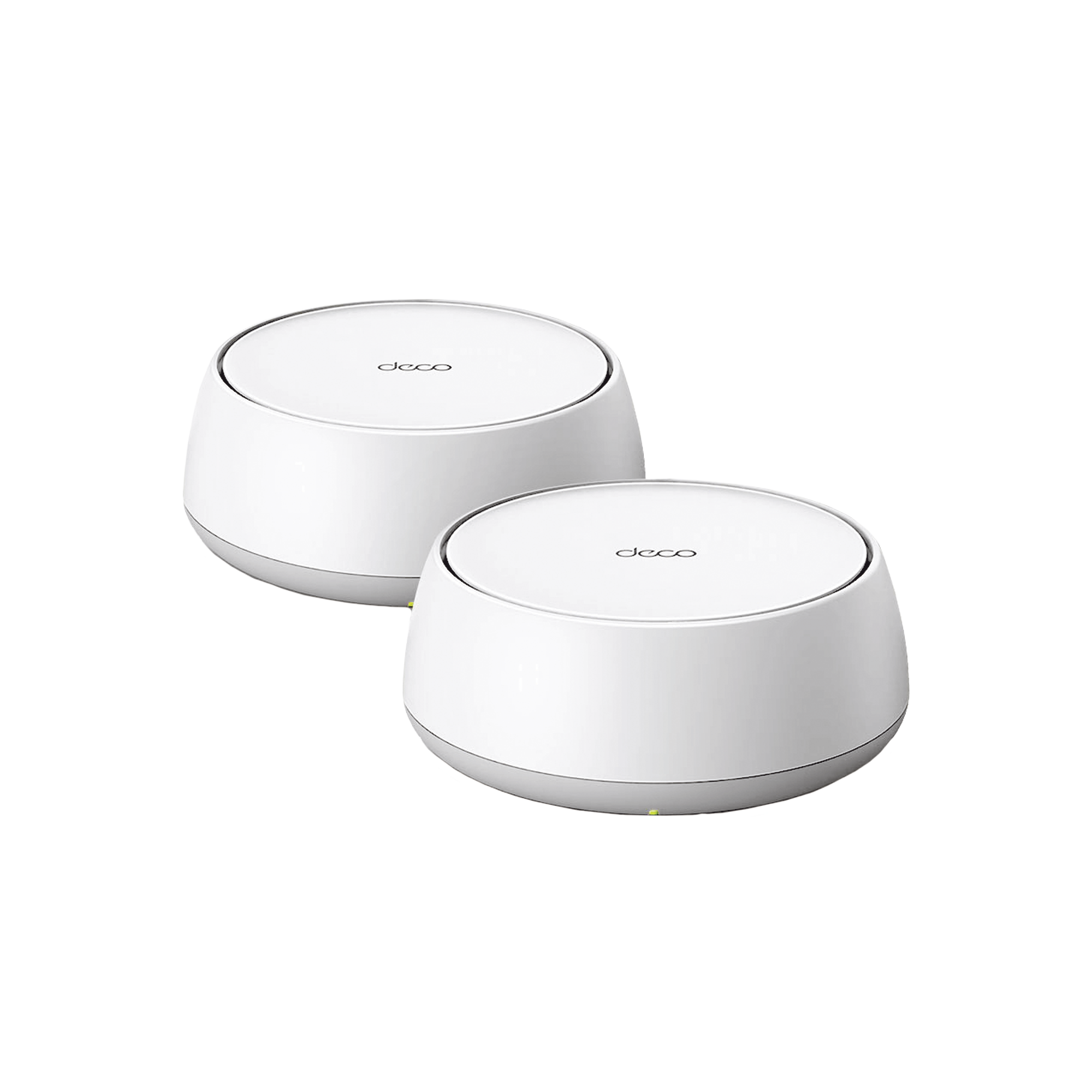 KIT 2 Routers Inalámbrico MESH Interior para Hogar / Doble Banda Wi-Fi 7 BE3600 Mbps / 2 Puerto 2.5 Gigabit WAN/LAN / 4 Antenas Internas / Operación Multi-Link MLO / Administración Mediante la App Deco (iOS, Android) / HomeShield