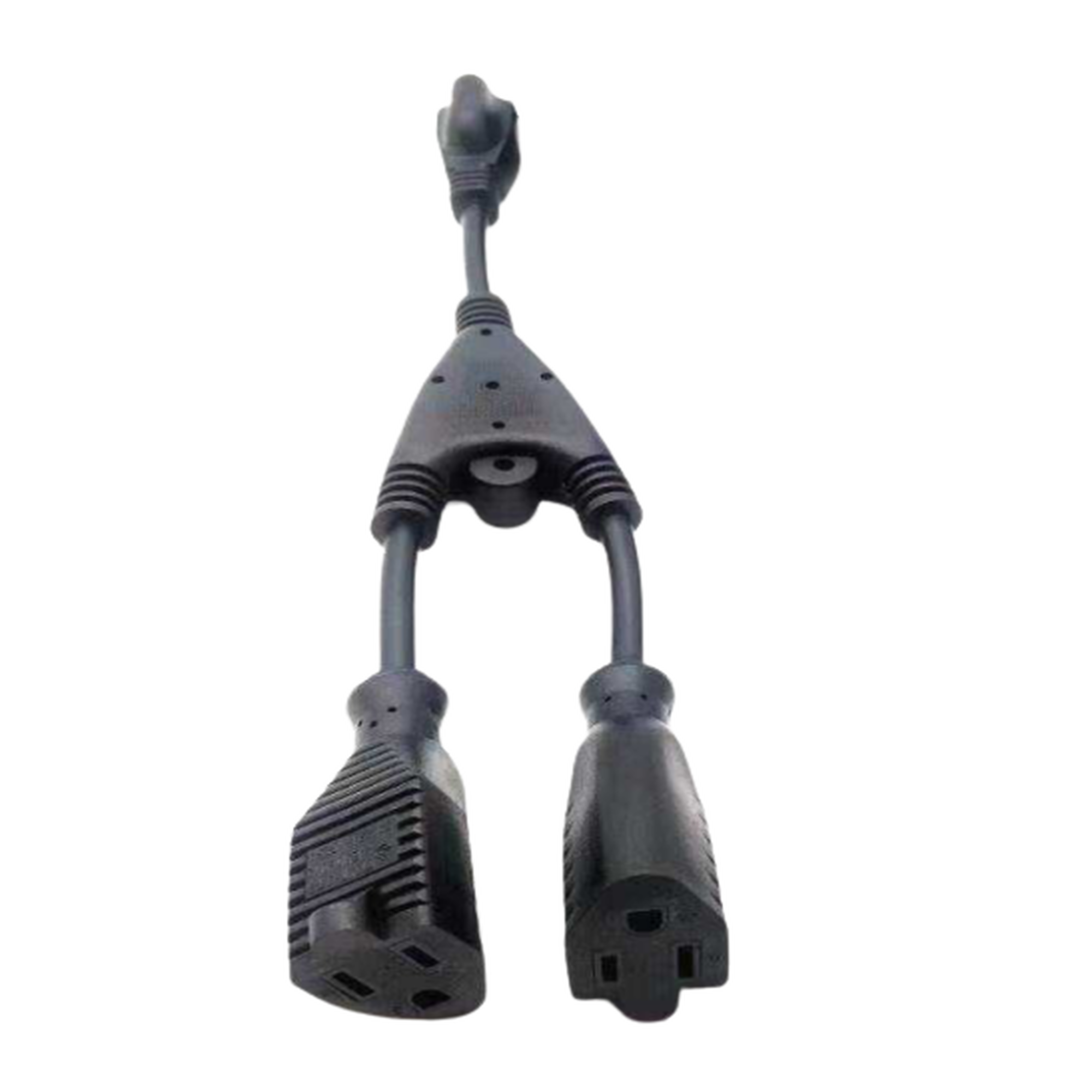 Cable con derivación Vca / 1 Entrada macho Vca / 2 salidas hembra Vca