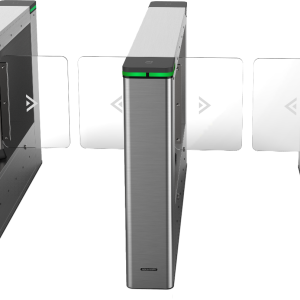 Torniquete DERECHO con Sistema de Descarga Electrostatica ESD / Carril de 65 cms / Incluye Panel y Lector de Tarjeta /  6,000,000 MCBF / Administrable por software / Requiere Torniquete Izquierdo