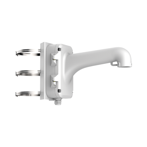 Montaje de Poste para Domos Hikvision / Color Blanco / Uso en Exterior