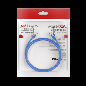 Cable de Parcheo (Patch Cord) / UTP / Cat. 6 (24 AWG ) / 0.50 Metros / Color Azul / Ideal para PoE+ / Interior