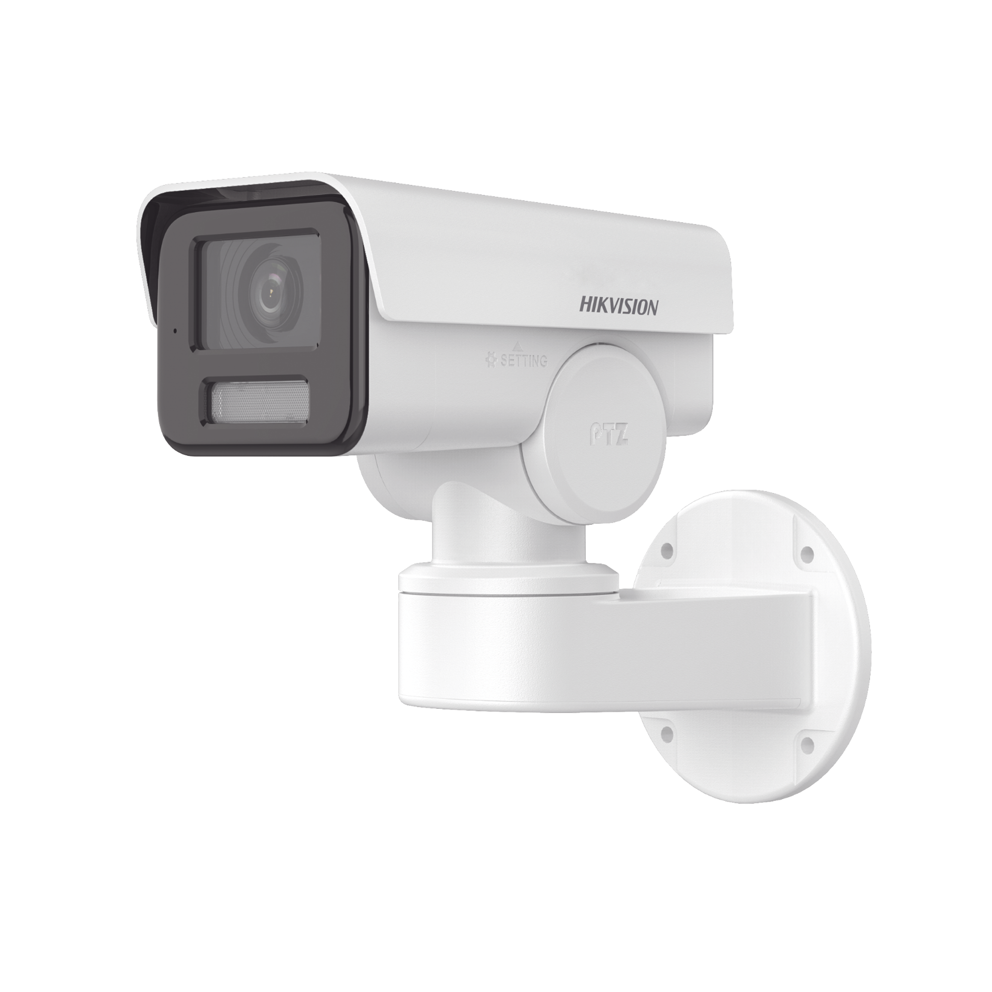Bala IP PTZ 4 Megapixel / Lente Mot. 2.8 a 12 mm / Luz IR 50 mts / WDR 120 dB / PoE / IP66 / Microfono Integrado / Micro SD / Ultra Baja Iluminación