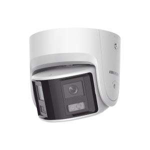 [ PROTECCIÓN ACTIVA ] Turret IP Panorámica 4 Megapíxel / 2 Lentes 2.8 mm (180¬∞) / Imagen a Color 24/7 (ColorVu) / PoE / WDR 130¬∞ / IP67 / ACUSENSE / Luz Estroboscópica y Alarma Audible / 30 mts Luz Blanca / Micro SD
