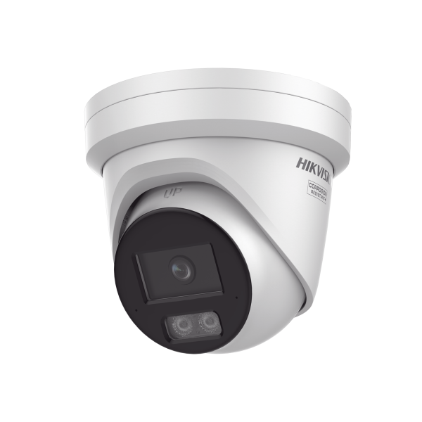 [Dual Light + ColorVu 3.0 + HikAI] Turret IP 4 Megapixel / Lente 2.8 mm / 30 mts IR + Luz Blanca / 2 Microfonos Integrados / Exterior IP67 / WDR 130 dB / ACUSENSE 3.0 / Metal / NEMA 4X / ACUSEARCH