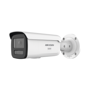 [Dual Light + ColorVu 3.0 + HikAI] Bala IP 8 Megapixel / Lente 4 mm / 60 mts IR + Luz Blanca / Exterior IP67 / Estrobo Azul y Rojo / WDR 130 dB / ACUSENSE 3.0 / Metal / NEMA 4X / ACUSEARCH