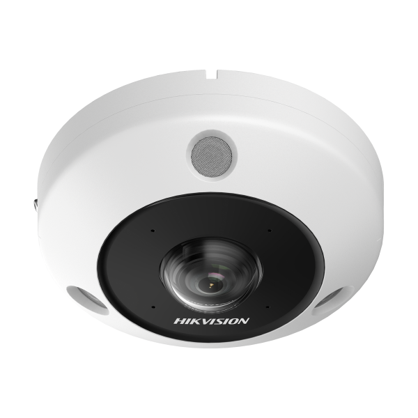 Fisheye IP 6 Megapixel / 180¬∞ - 360¬∞ / Dewarping / Heat Map / HEOP 2.0 / Conteo de Personas / IP67 / IK10 / 15 mts IR / Entrada y Salida de Audio y Alarma / Múltiples Vistas / Micrófono Integrado