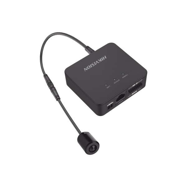 Pinhole IP 2 Megapixel / Lente 3.7 mm / 2 Mts Cable / PoE / Ideal para Cajeros Automáticos (ATM) / WDR / Micro SD / Cámara Tipo Cilindro