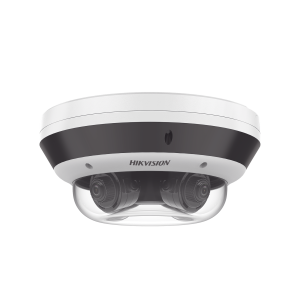 PanoVu Series / Vista Panorámica 360¬∫ / 4 Lentes Mot. 2.8 a 8 mm (4 Megapixel por Lente) / 16 Megapixel en Total / WDR 120 dB / DARKFIGHTER / Exterior IP67 / IK10 / PoE+ / 30 mts IR / Micro SD