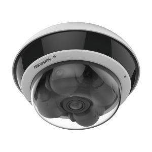 PanoVu Series / Vista Panorámica 360¬∫ / 4 Lentes Mot. 2.8 a 8 mm (5 Megapixel por Lente) + 1 Vista Fisheye (2 Megapixel) / 22 Megapixel en Total / DARKFIGHTER / ACUSENSE / Exterior IP67 / IK10 / NEMA 4X / PoE+ / 30 mts IR / Micro SD