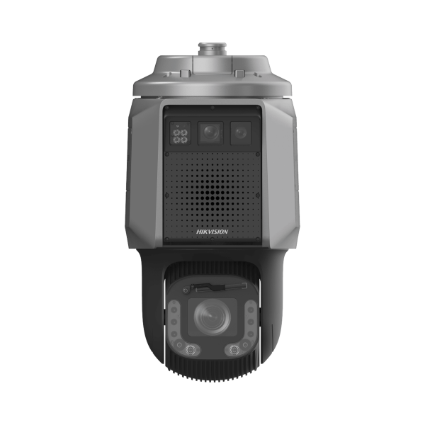 [TandemVu] Domo PTZ IP 4 Megapixel con Cámara Panoramica 180¬∫ de 6 Megapixel / 25X Zoom / 300 mts IR y 30 mts Luz Blanca / IP67 / IK10  / Autoseguimiento / Wiper / Deep learning / Entrada-Salida de Audio y Alarma / Ultra Baja Iluminació