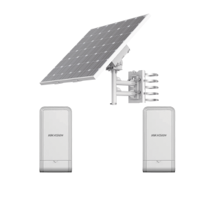Kit Solar de Alimentación + 2 Puntos de Acceso (AP) / Panel Solar / Batería de Respaldo de Litio 360 Wh / 2 Salidas de 12 Vcd / Accesorios de Instalación / Uso en Exterior IP66