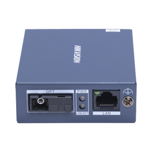 Convertidor Fibra Óptica Monomodo (RX) / 1 Puerto SFP (SC) 100 Mbps / 1 Puerto RJ45 10/100 Mbps / HASTA 20 KM / Plug and Play