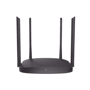 Router Inalámbrico WISP / Hasta 1200 Mbps / Doble Banda AC (2.4 GHz y 5 GHz) / 4 Puertos 10/100 Mbps /  4 Antenas Omnidireccional de 5 dBi / Interior