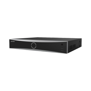 [Acusearch] NVR 12 Megapixel (4K) / 16 canales IP / 16 Puertos PoE+ / AcuSense (Evita Falsas Alarmas) / Reconocimiento Facial / 4 Bahías de Disco Duro / Switch PoE 300 mts  / HDMI en 4K / Alarmas I/O