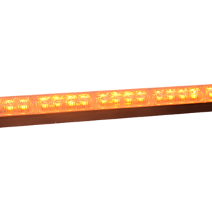 Barra de Luz de Advertencia con 8 Módulos Ámbar, ideal para el direccionamiento de tráfico