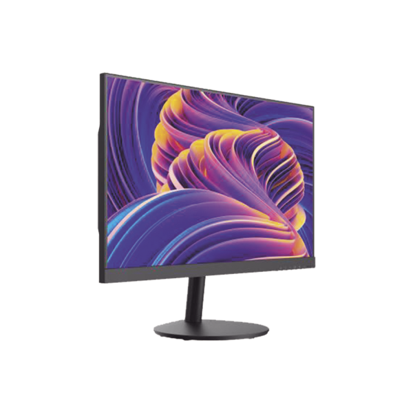 Monitor LED FullHD (1080p) de 24" / Ideal para CCTV, Oficina y Hogar / Entrada HDMI-VGA-BNC / Montaje VESA ( 75 X 75) / Uso 24/7 / Backlight E-LED / Ultra Delgado