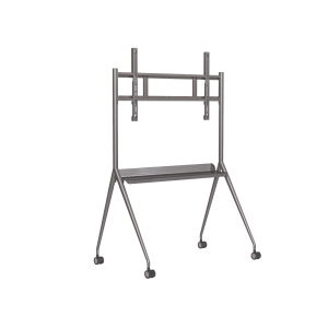 Montaje de Piso Móvil para Pantallas de 55"  hasta 75" / Compatible con VESA / Incluye Soporte para la Pantalla