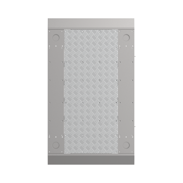 Base PRINCIPAL para Torniquetes de la serie DS-K3B501 y DS-K3B601 / 1 Carril de 90 cms