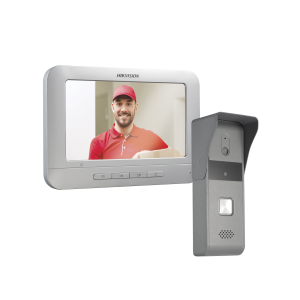 Kit de Videoportero Analógico con Pantalla LCD a Color de 7" / Frente de Calle para Exterior IP65 / Salida de Relevador