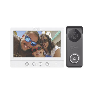 Kit de Videoportero TurboHD con Pantalla LCD a Color de 7" / Frente de Calle para Exterior de Metal / 720p (1 Megapíxel )117¬∞ de Visión (Gran Angular)