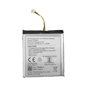 Batería de Respaldo para Panel de Alarma Hikvision / 4520 mAh / Compatible con Paneles AX PRO - AX HUB - Hibrido Versión 1 (DS-PHA64-W4P) y Repetidor AX PRO  DS-PR1-WB