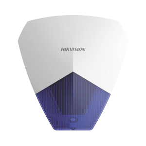 Sirena Estrobo Cableada Hikvision / Ideal para cualquier Panel de Alarma / Azul / 105 dB / Proteccón IP54